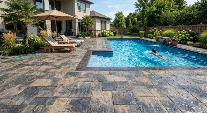 Stamped Concrete Installation Service