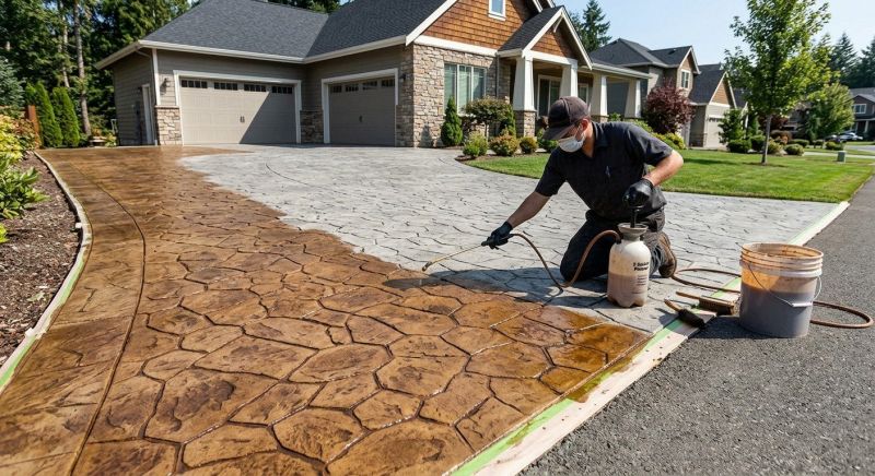 Cement Staining in Corpus Christi, TX