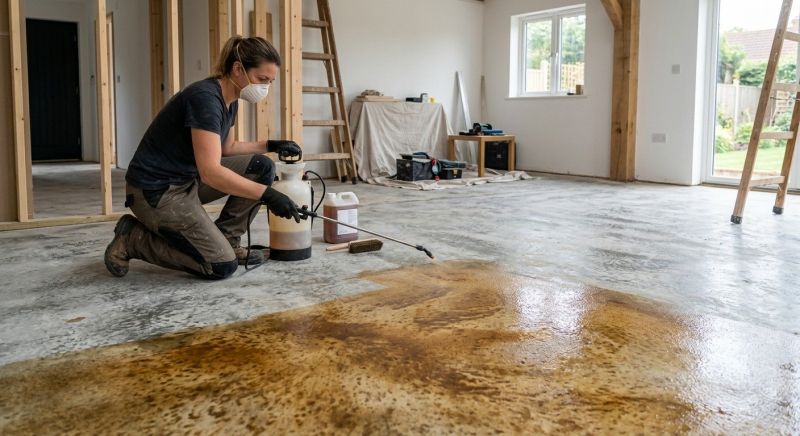 Concrete Staining Service in Corpus Christi, TX