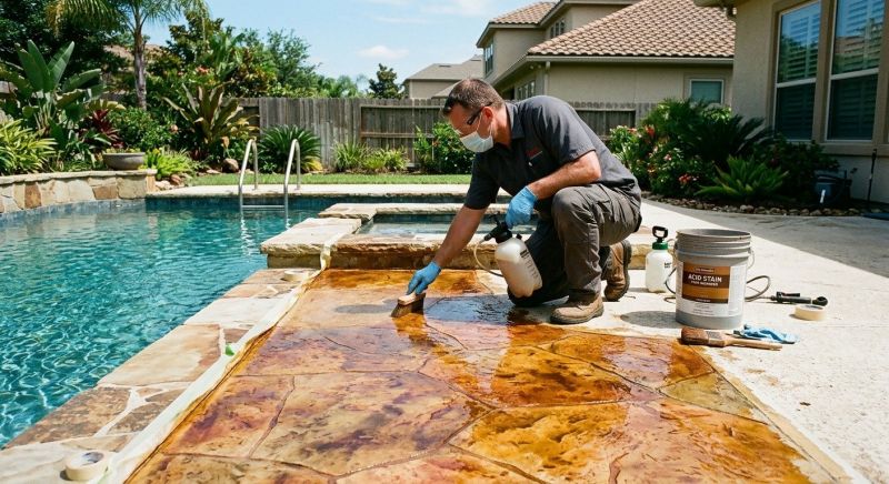 Driveway Acid Washing in Frisco, TX