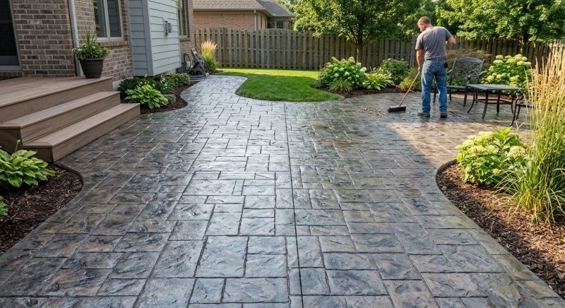 Patio Stamping in Dallas, TX