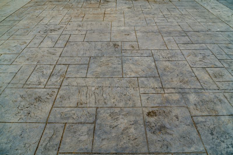 Stamped Concrete Installation in Frisco, TX